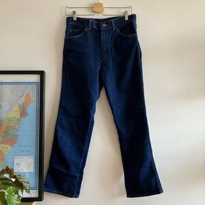 Lee vintage straight high rise Women's Jeans - Dark Blue USA